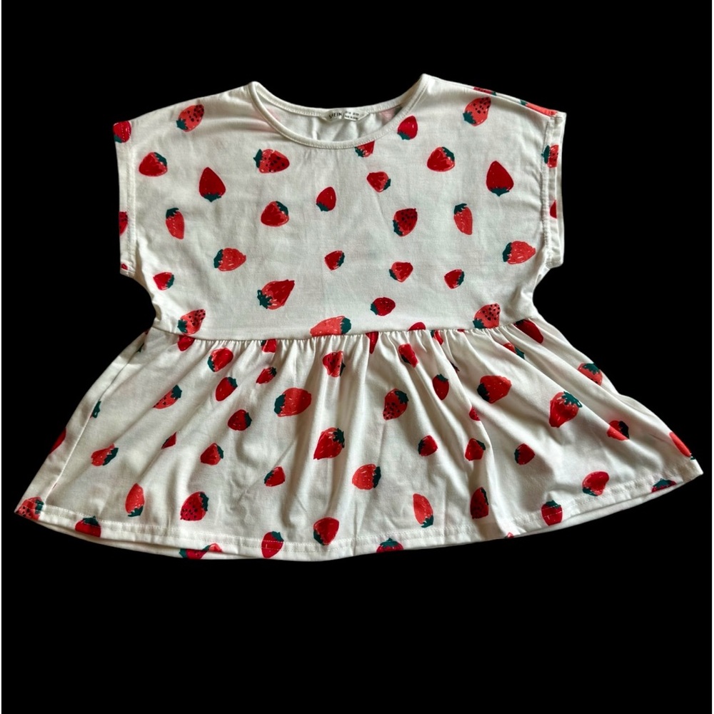 Girls shein babydoll style shirt size 14